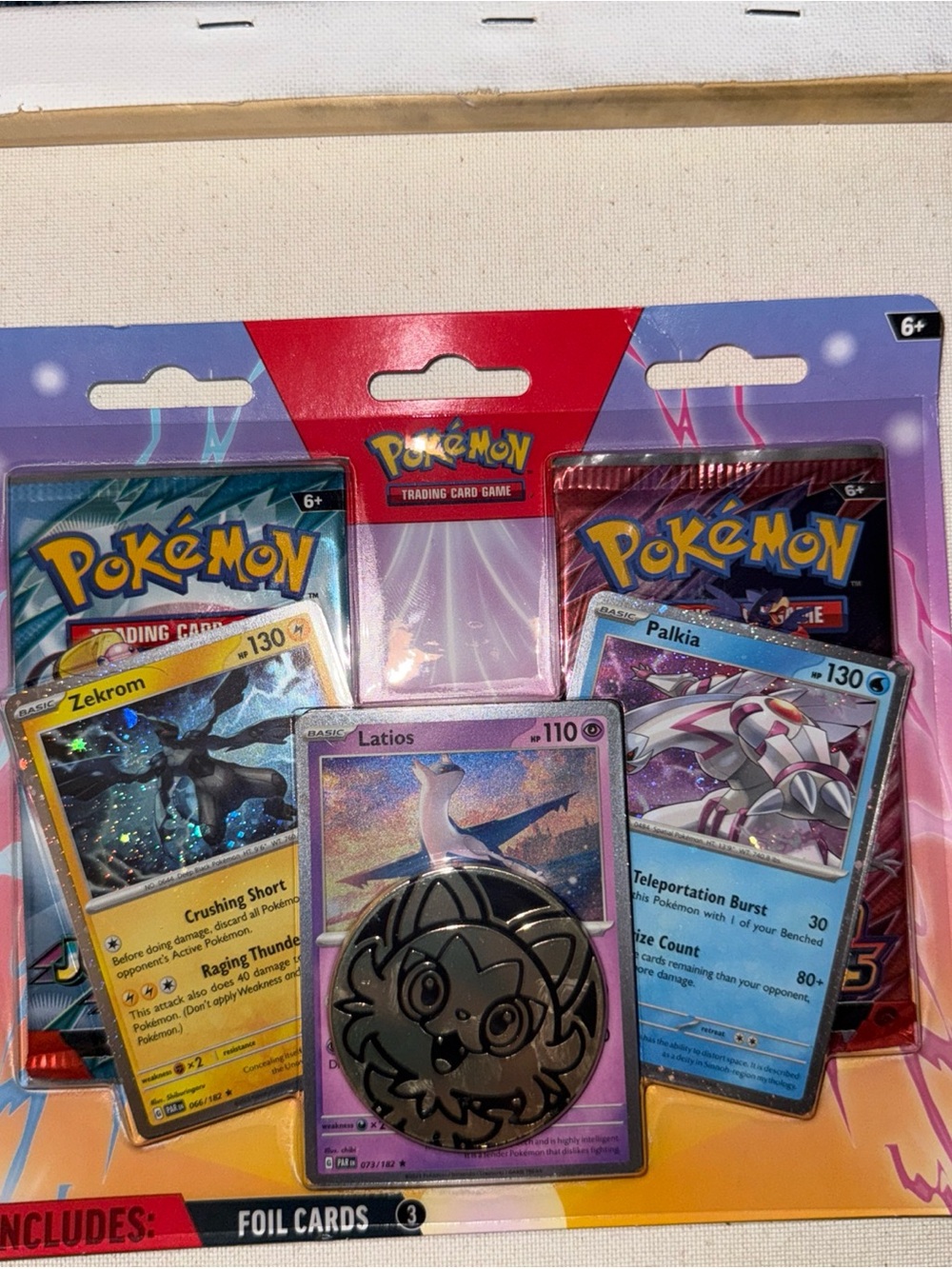 Pokemon : Enhanced 2-Pack Blister Pack [Latios, Zekrom & Palkia] 🔥